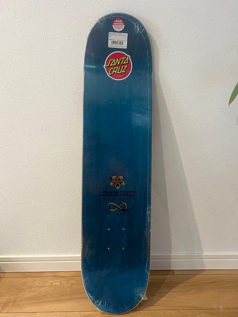 新品SANTA CRUZ 招き猫 スケートボードデッキ 7.75インチ
