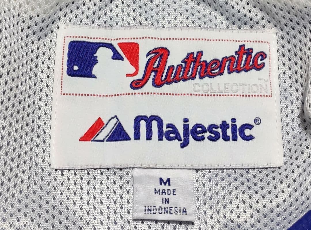 【Majestic】ロサンゼルス ドジャース プルオーバー ジャケット M 美品