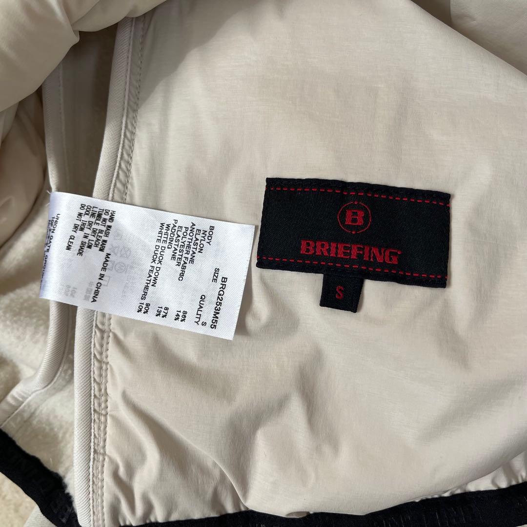 新品★53,900円 今期現行品 BRIEFINGハイブリッドダウン ベージュ