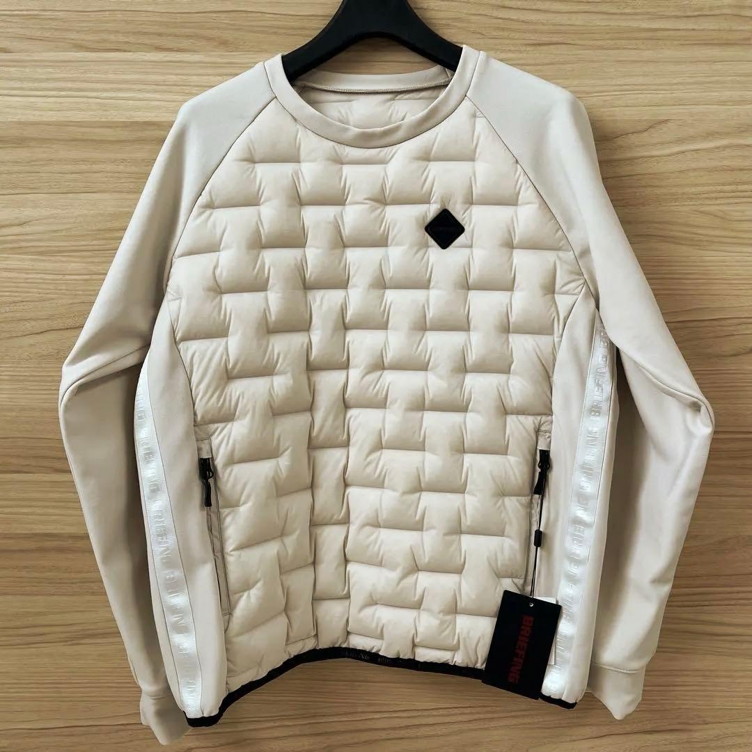 新品★53,900円 今期現行品 BRIEFINGハイブリッドダウン ベージュ