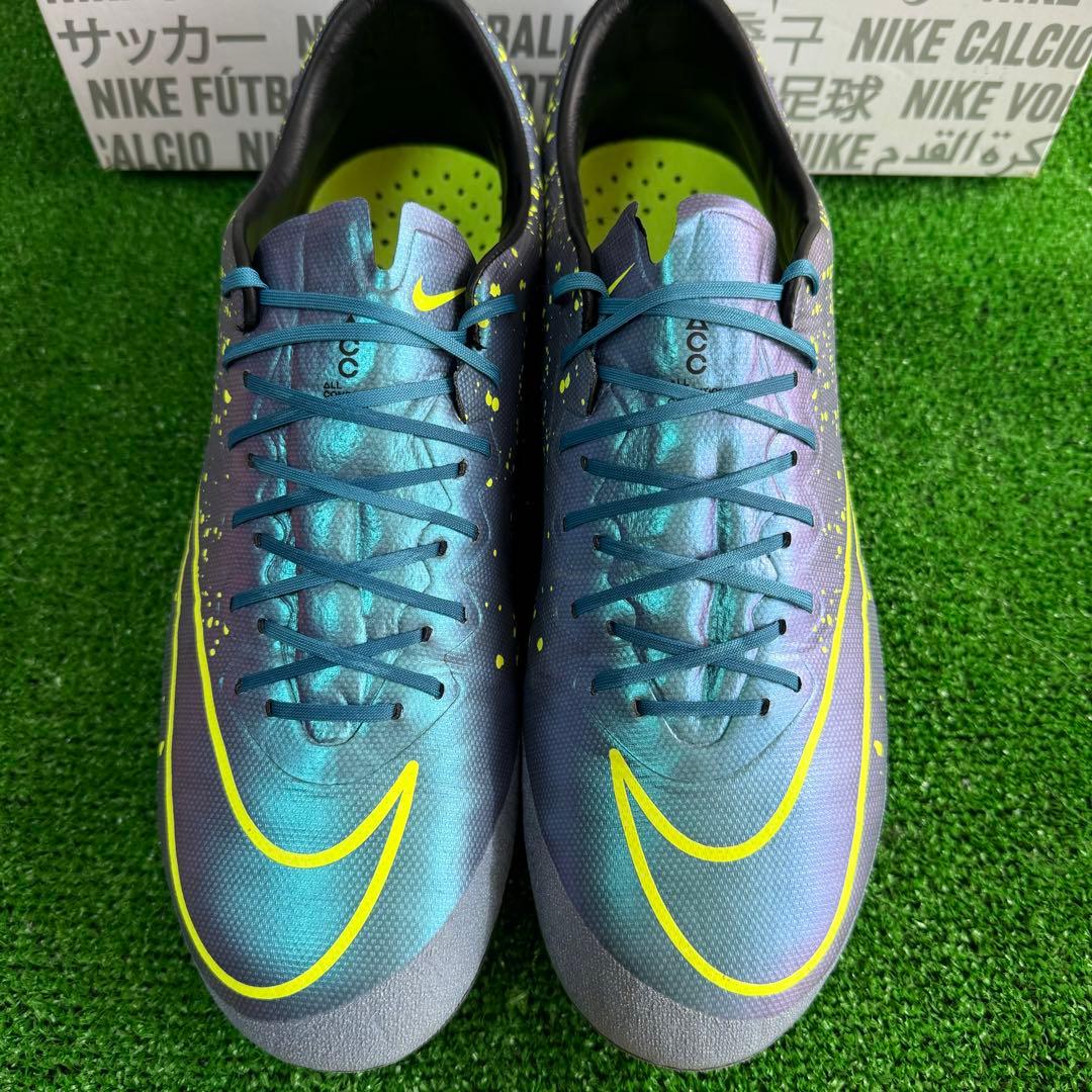 極美品　ナイキ　サッカースパイク　マーキュリアル　ヴェイパーX HG 27.5
