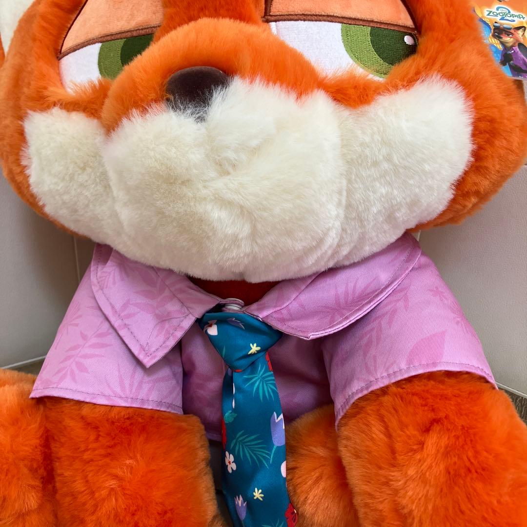 新品　タグ付き　ズートピア2 ニック&クロウハウザー　コストコ ぬいぐるみ