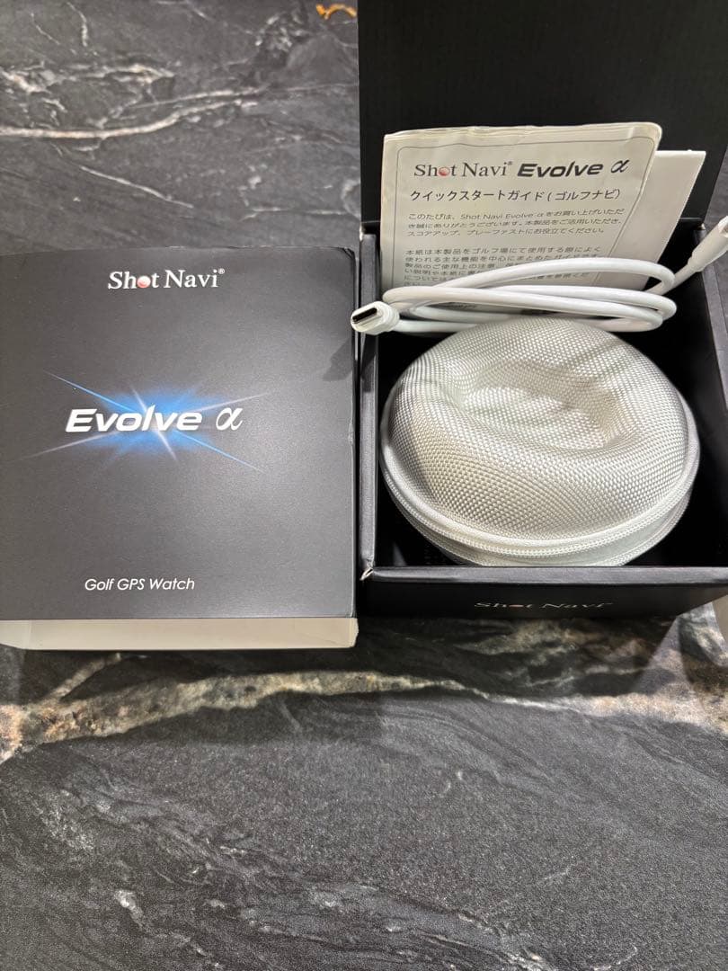 ShotNavi Evolve α ゴルフGPSウォッチ