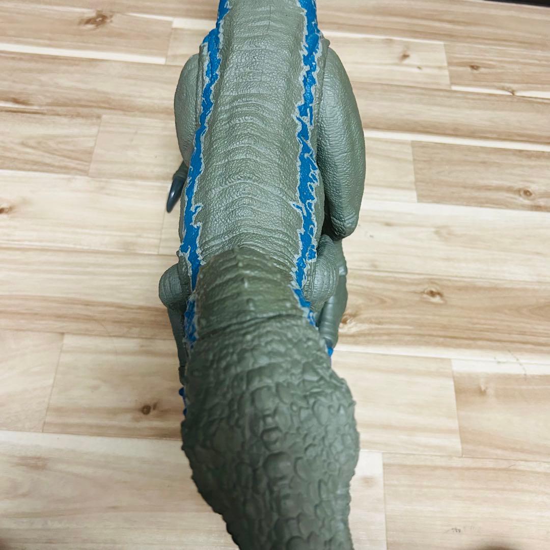MATTEL ジュラシックワールド スーパー ビッグ 96cm ブルー マテル