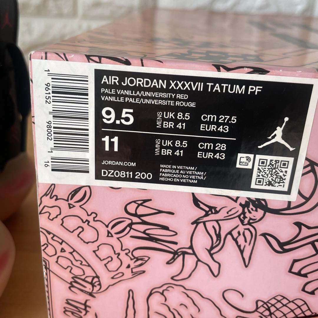NIKE 新品　エアジョーダン37 ジェイソンテイタム DZ0812-200