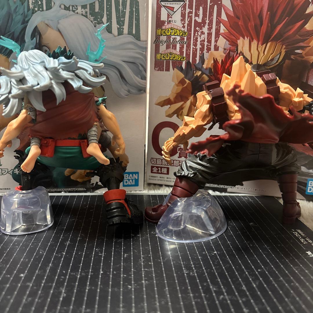 僕のヒーローアカデミア 緑谷出久　壊理　切島鋭児郎　フィギュア