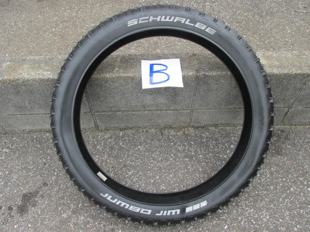 【軽量】ファットバイク タイヤ 26×4.0 シュワルベ