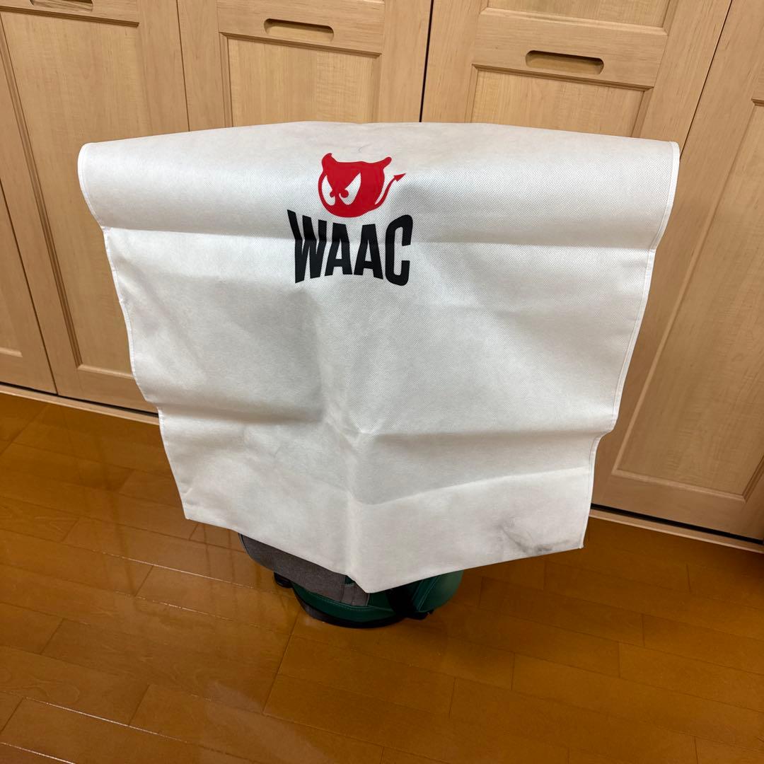 WAAC ゴルフバッグ・キャディバッグ グレー・グリーン