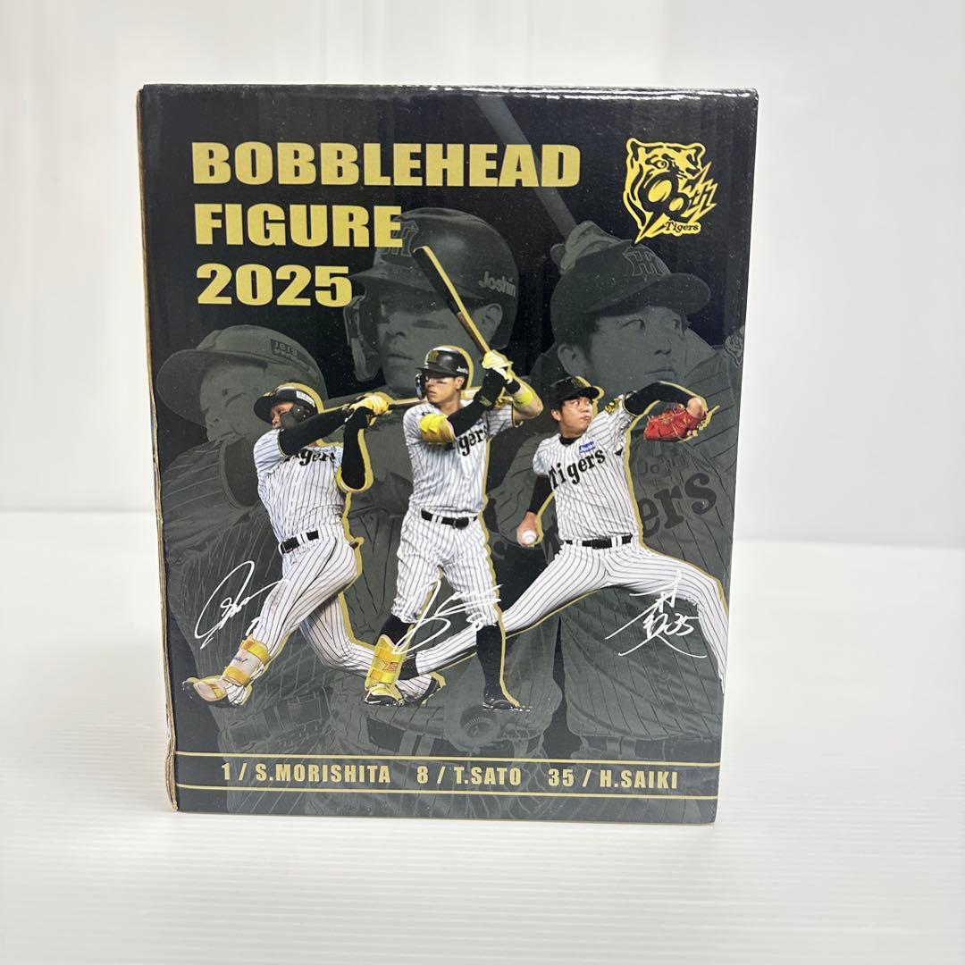 新品　阪神タイガース　ボブルヘッド　フィギュア　藤川球児監督　森下翔太セット