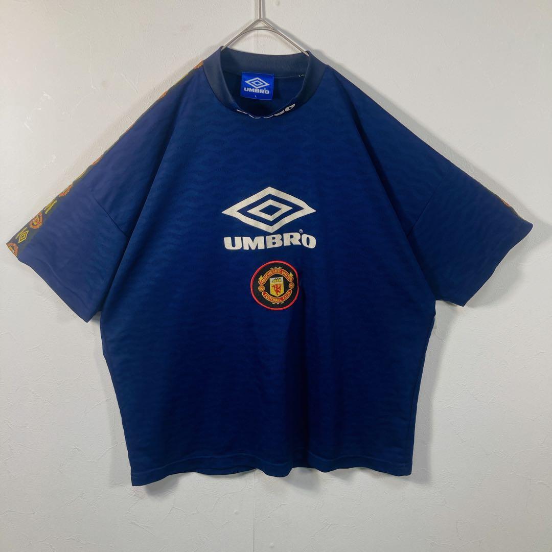 90s UMBRO マンチェスター・ユナイテッド シャツ L サッカー