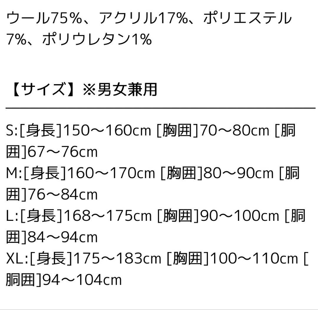 【新品未使用】HEATRUB Wool ヒートラブシャツ XL