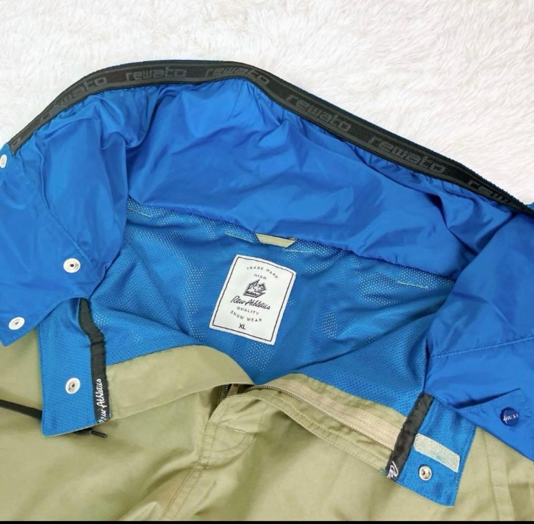 【大幅値下げ！】REW スノボ パンツ GORE-TEX カーキ XL