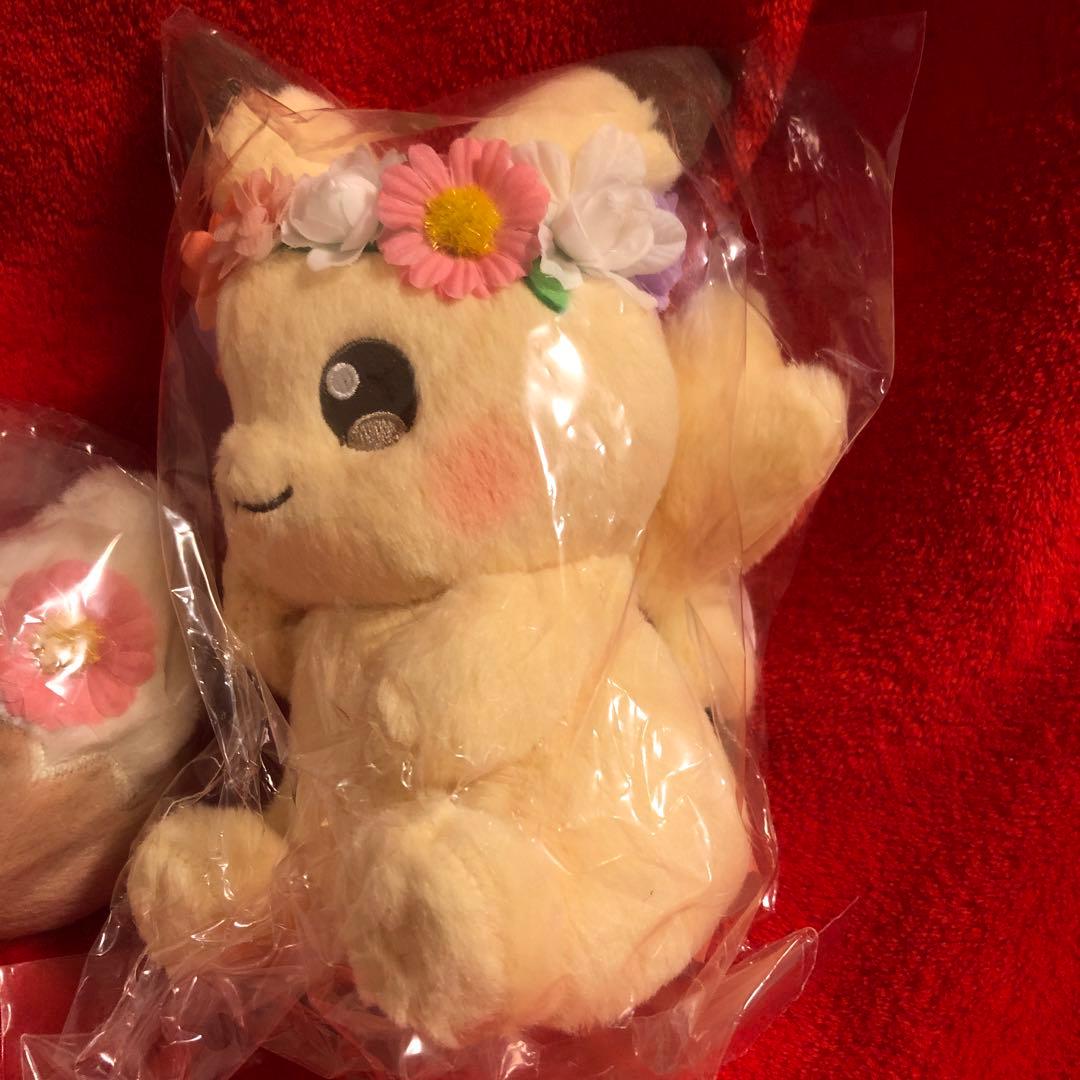 イースター　イーブイ ピカチュウ　ぬいぐるみ セット