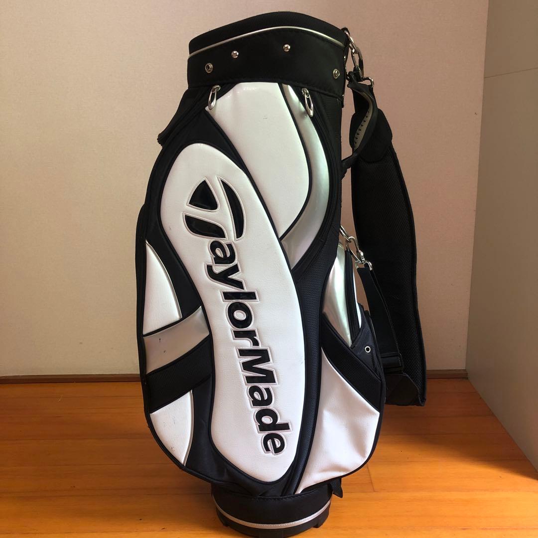 TaylorMadeテーラーメイド キャディバック ホワイト フードなし