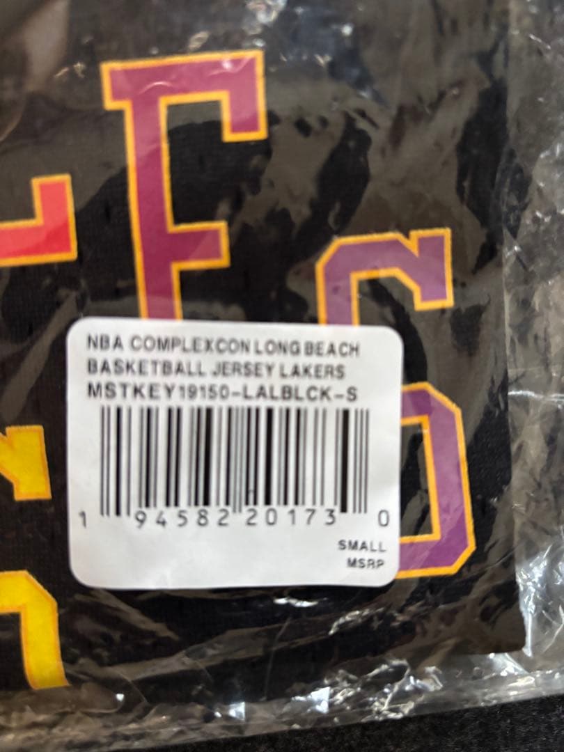 新品　村上隆　COMPLEX ON LAKERS ゲームシャツ サイズS