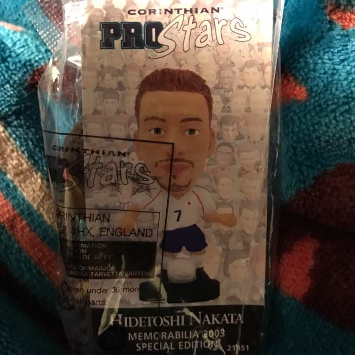 コリンシアン プロスターズ 中田英寿選手 フィギュア 日本代表 ユニフォーム
