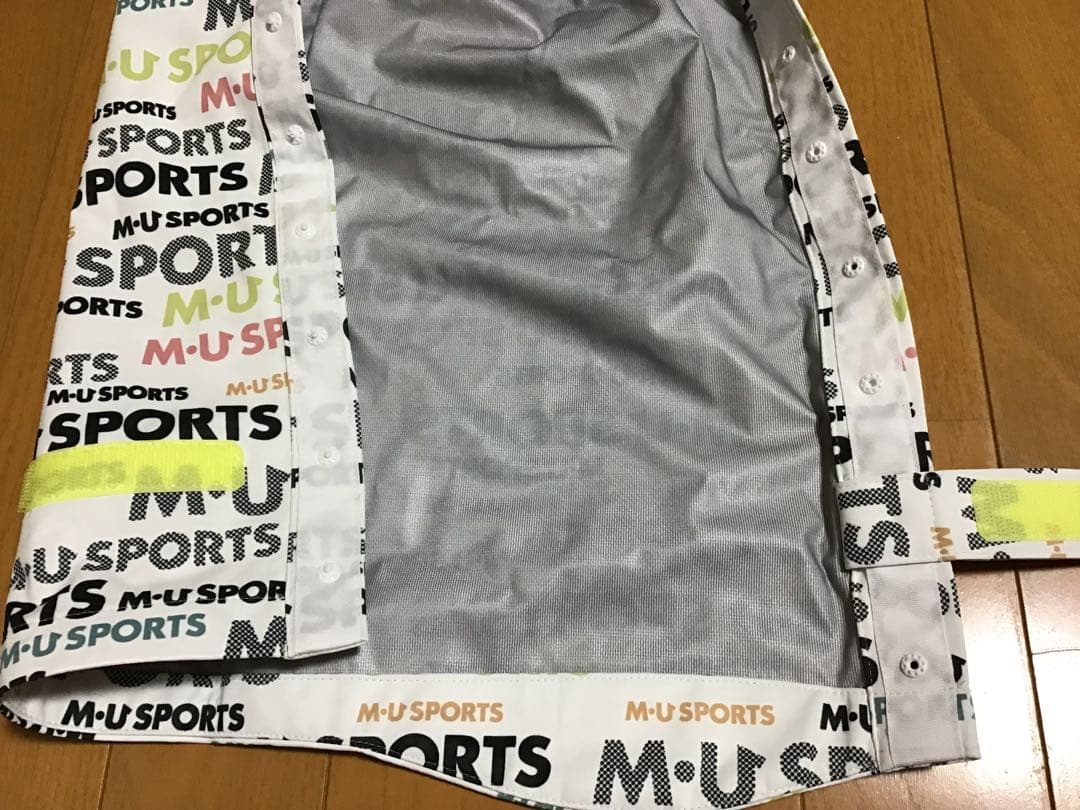 M-U SPORTS レディース レインウェア 42ホワイト☆ウエサコ