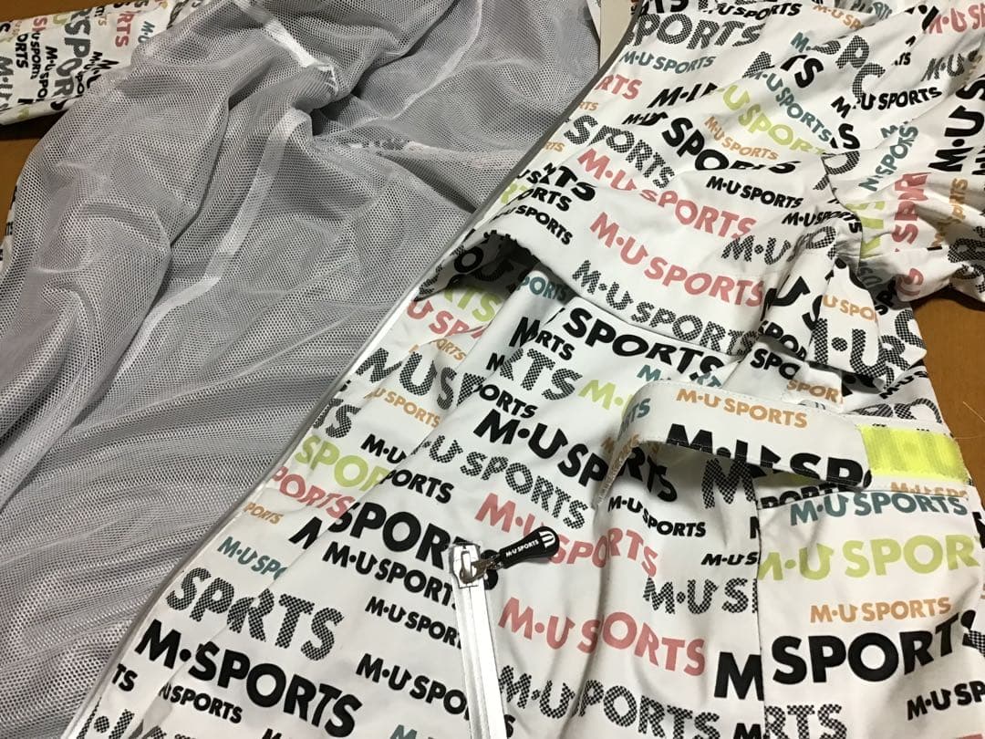 M-U SPORTS レディース レインウェア 42ホワイト☆ウエサコ
