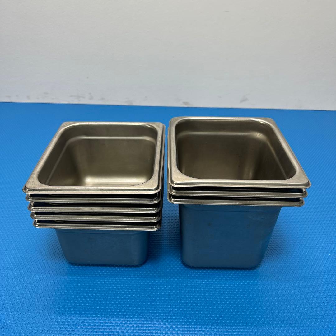DO-EN ホテルパン8個セット　1/6 ステンレス　業務用