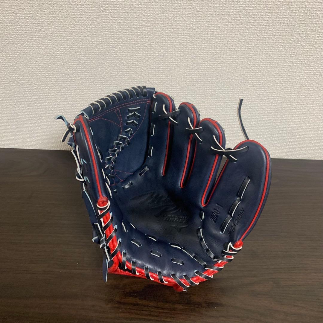 【美品】ミズノプロ　軟式　投手用