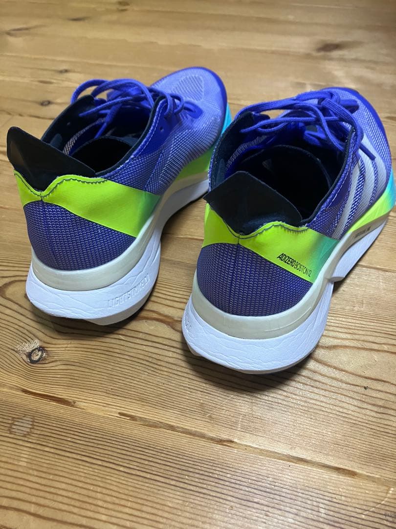 【美品】adidas adizero ボストン12 25.0cm