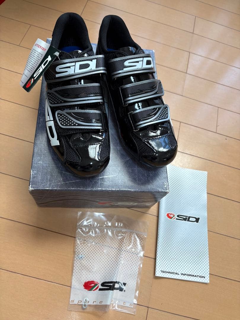 SIDI シディ　ロードバイクシューズ ブラック　24.5cm 39
