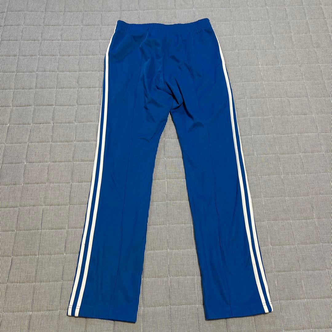 adidasトラックパンツ 水色　Lサイズ