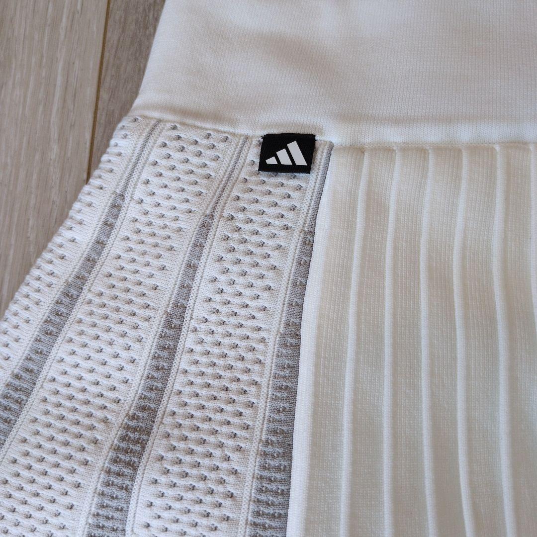adidas 新品ホワイト スカート XL定価18000円