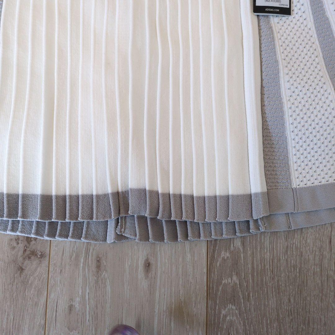 adidas 新品ホワイト スカート XL定価18000円