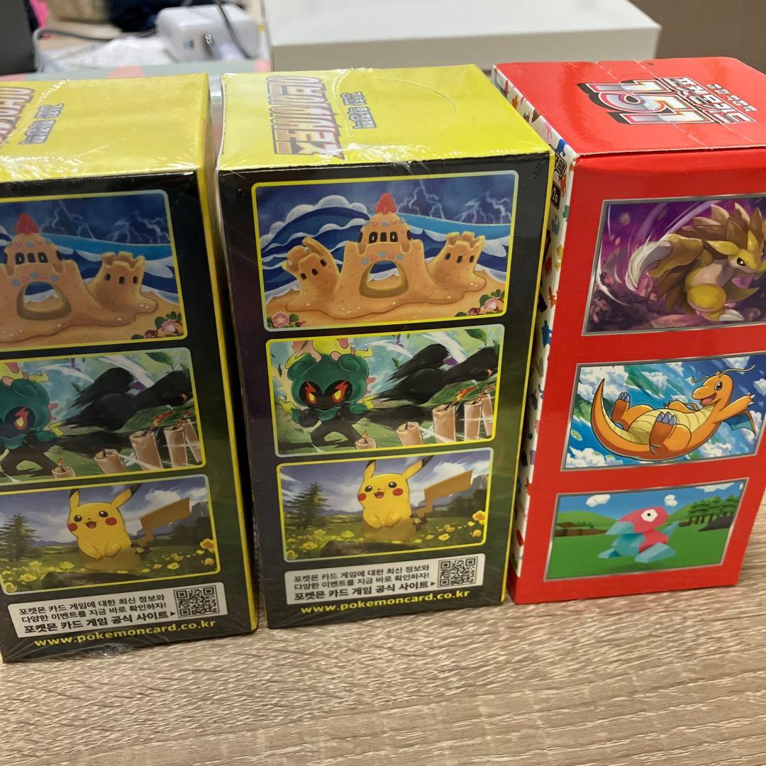 未開封シュリンク付　韓国版イーブイヒーローズbox2箱　151box1箱　正規品