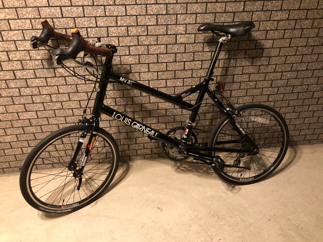 ルイガノLOUIS GARNEAU MV3 ブラックミニベロ