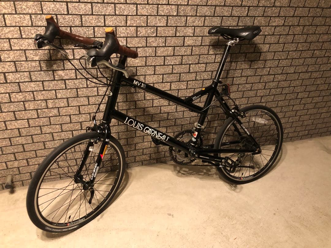 ルイガノLOUIS GARNEAU MV3 ブラックミニベロ