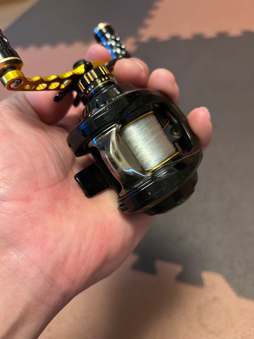 レボ ALC IB 7 AbuGarcia 社外 100mmハンドル