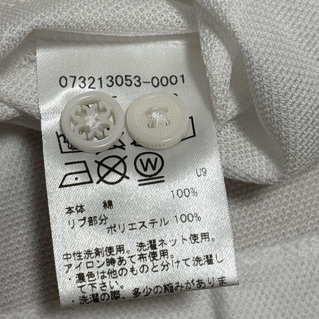 【新品】ジーフォアG/FORE ゴルフ　ポロシャツ　ホワイト　38