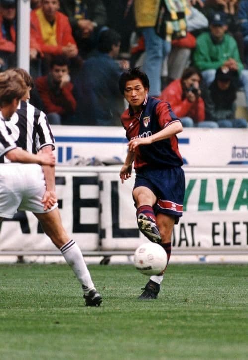 94-95 ジェノア　三浦知良　erreaオフィシャル　当時物ユニフォーム