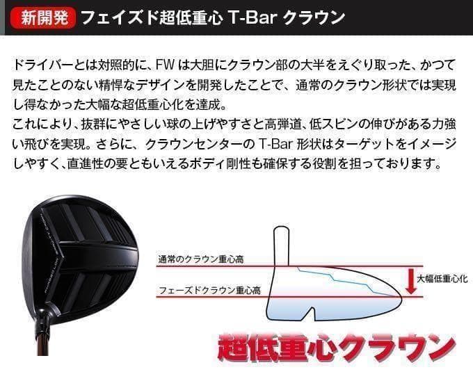 【新品】唯一の高反発&1番FWの激飛びロング2オン兵器!ハイパーブレードFW登場