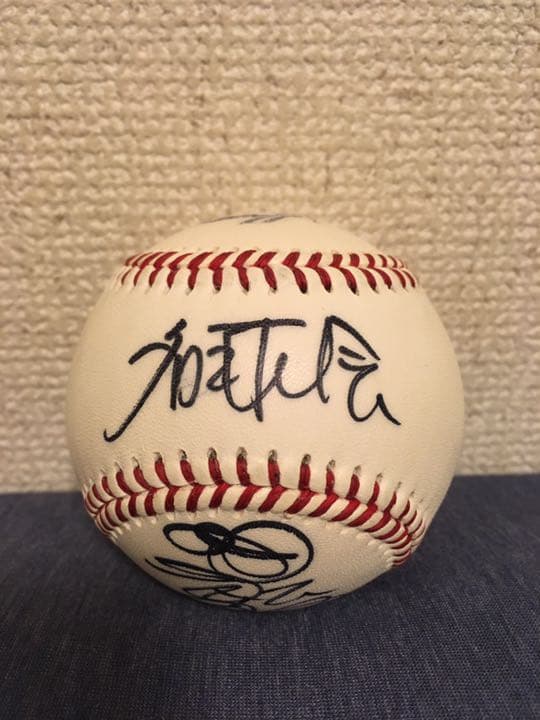 ヤクルトスワローズ　若松勉さん　直筆サインボール