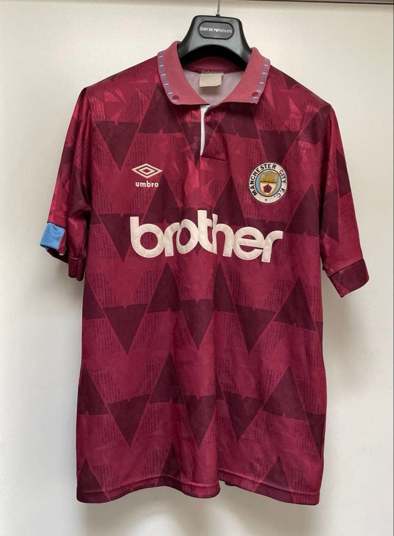 Manchester City away 90-92 マンチェスターシティ　ユニ