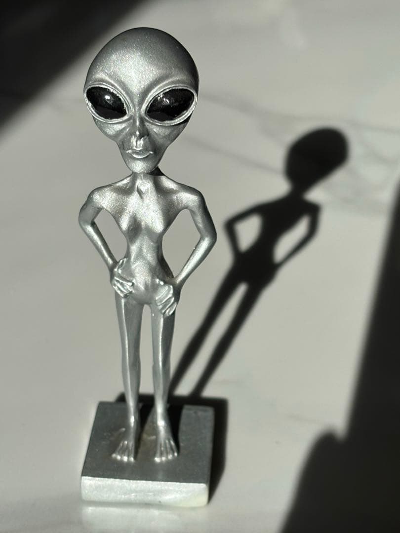 (希少品)宇宙人グレイ　エイリアン　オブジェ