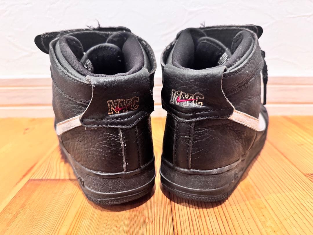 Nike エアーフォースワン NYC ブラック1 24.0㎝