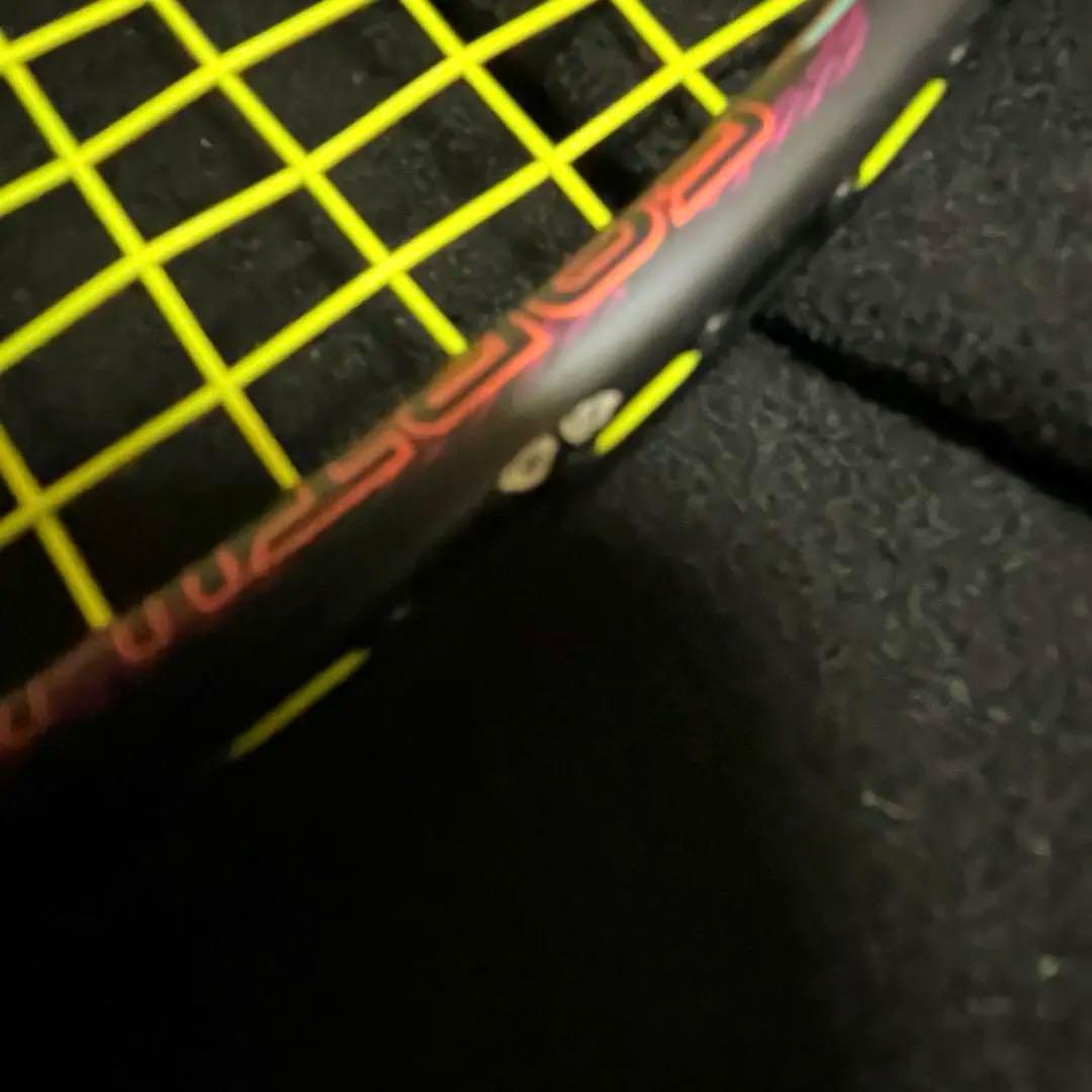 Mizuno バドミントンラケット 黒/赤 Mizuno FORTIUS 60