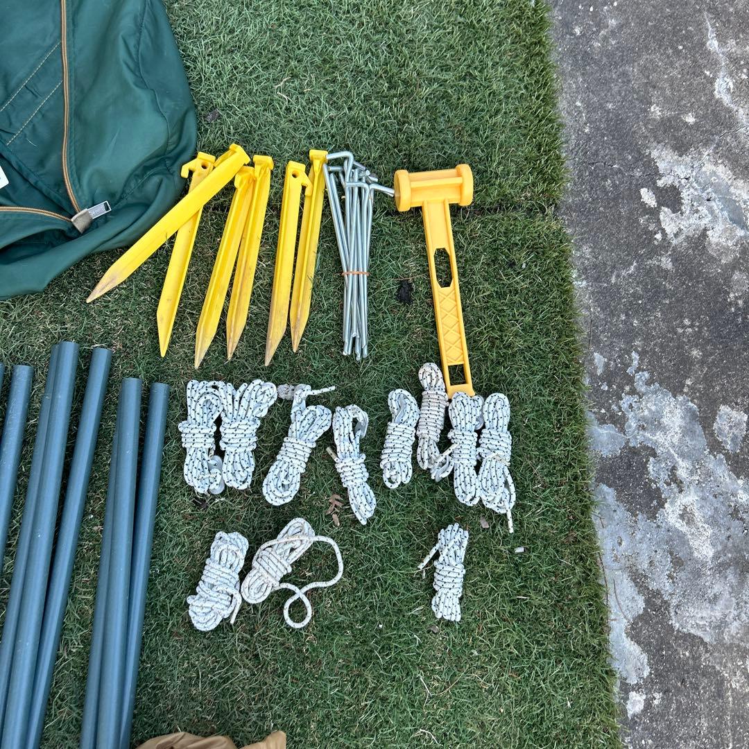 Coleman 3Pole Screen Tarp 付属品完備