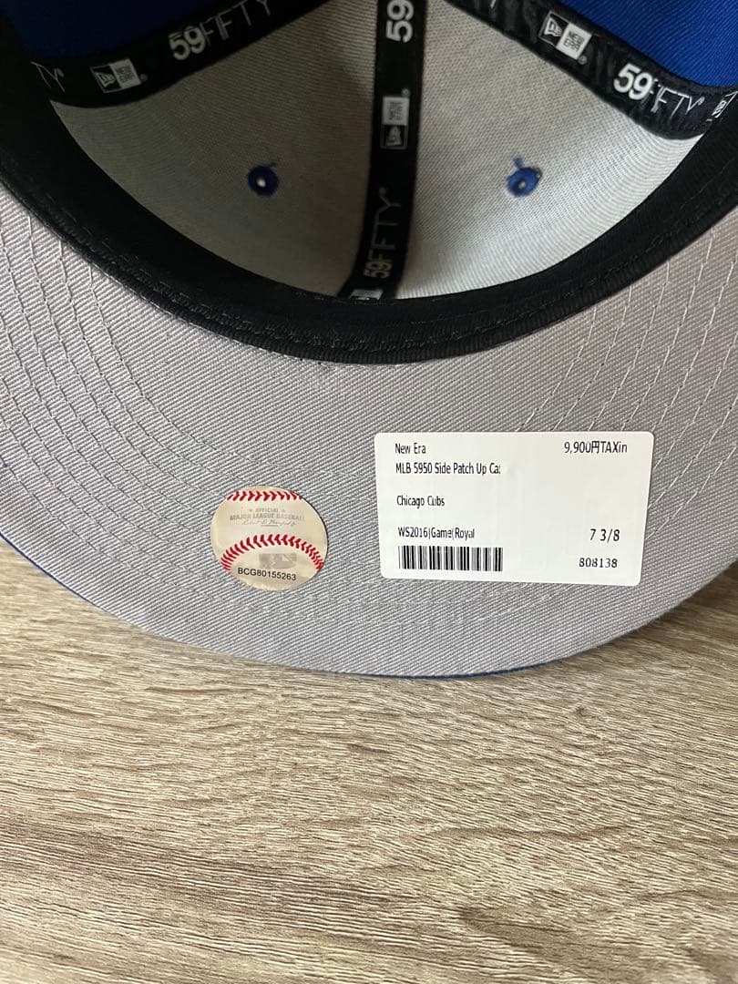 新品 New Era 59FIFTY シカゴ・カブス WS 7 3/8