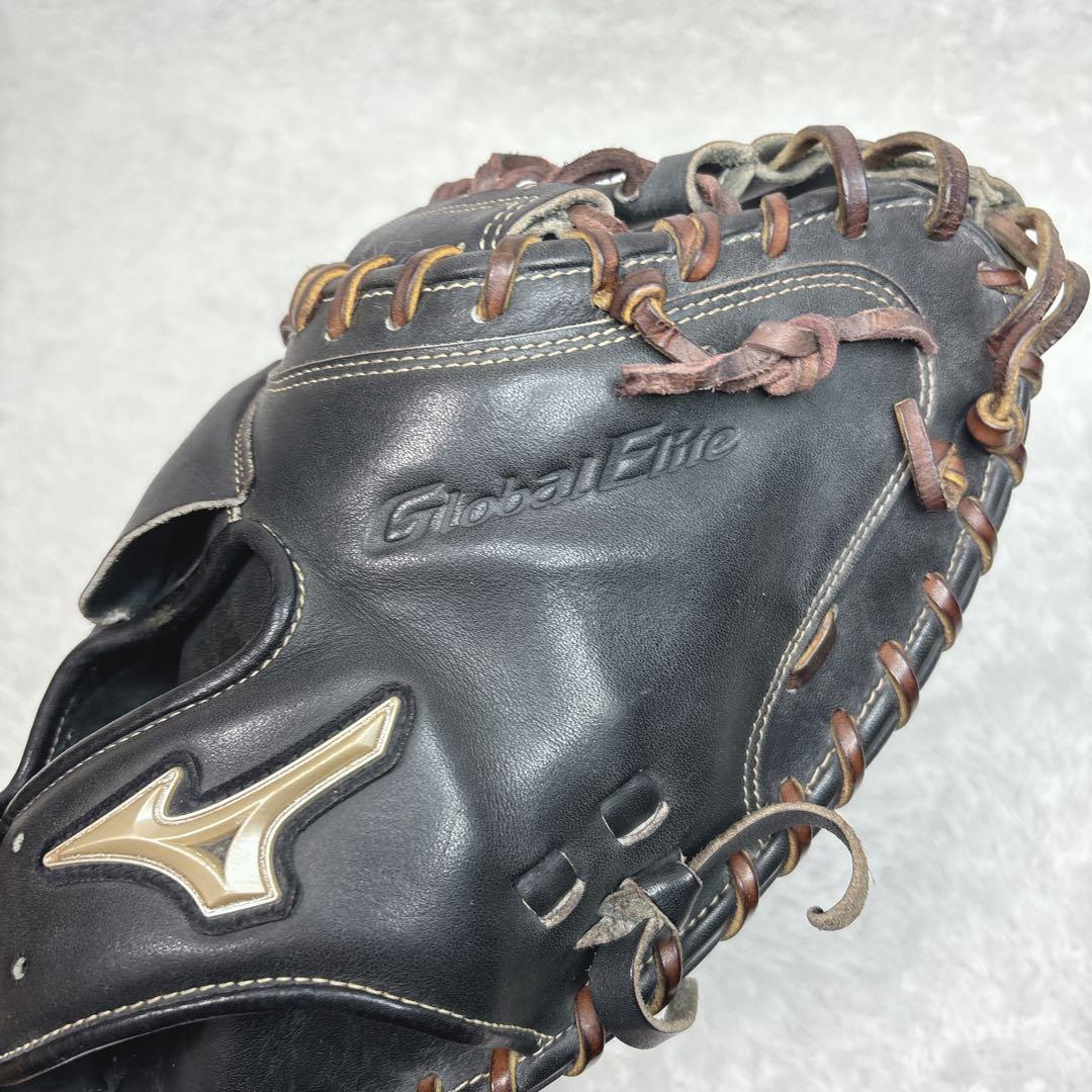 MIZUNO Global Elite 一般　軟式　キャッチャーミット　ブラック