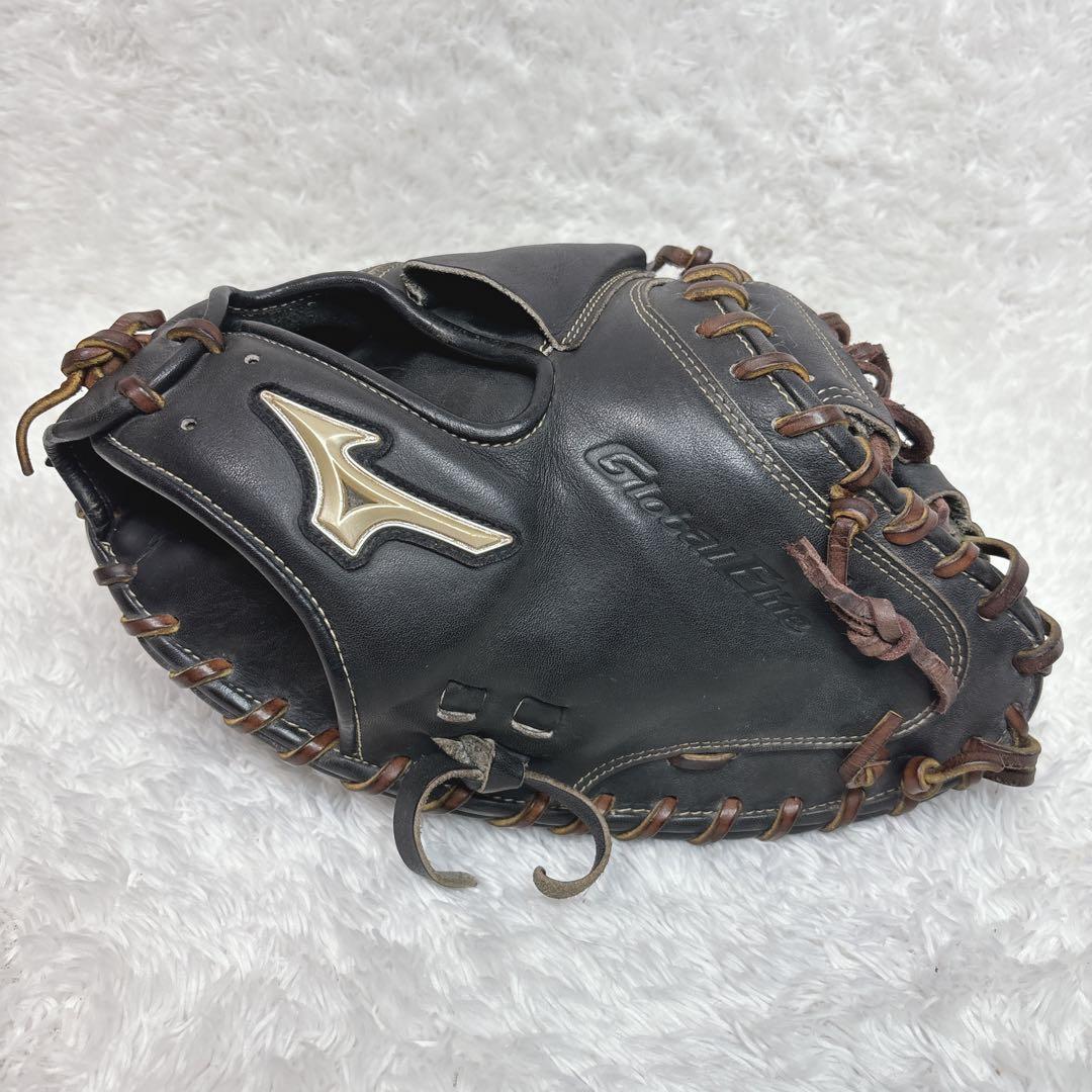 MIZUNO Global Elite 一般　軟式　キャッチャーミット　ブラック