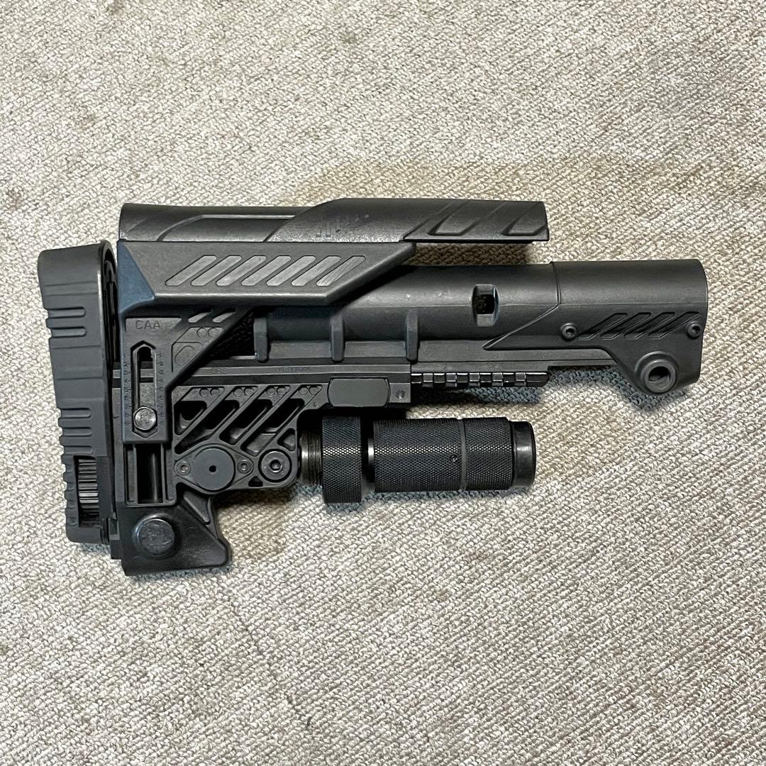 CAAタイプ TACTICAL SRS フルアジャスタブル モノポッド ストック