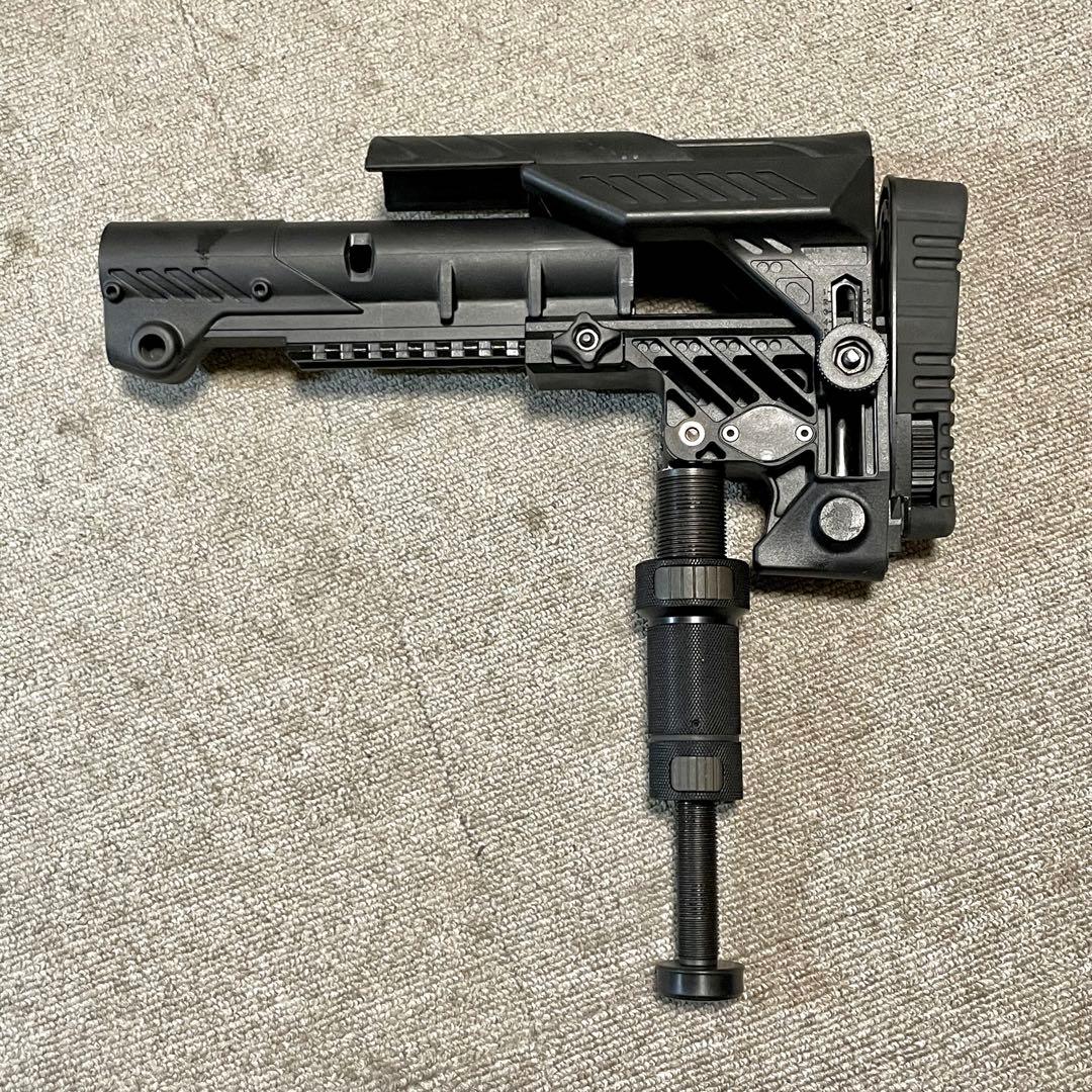 CAAタイプ TACTICAL SRS フルアジャスタブル モノポッド ストック