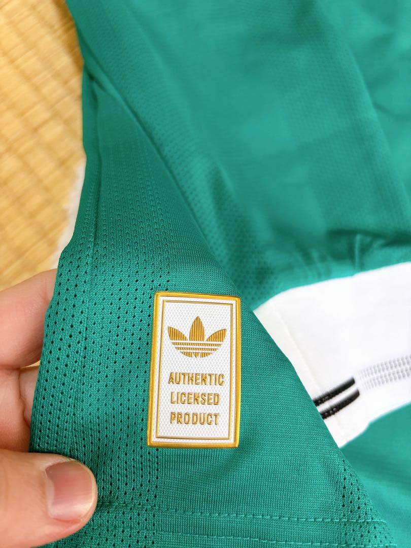 リバプール adidas ジャージ L グリーン
