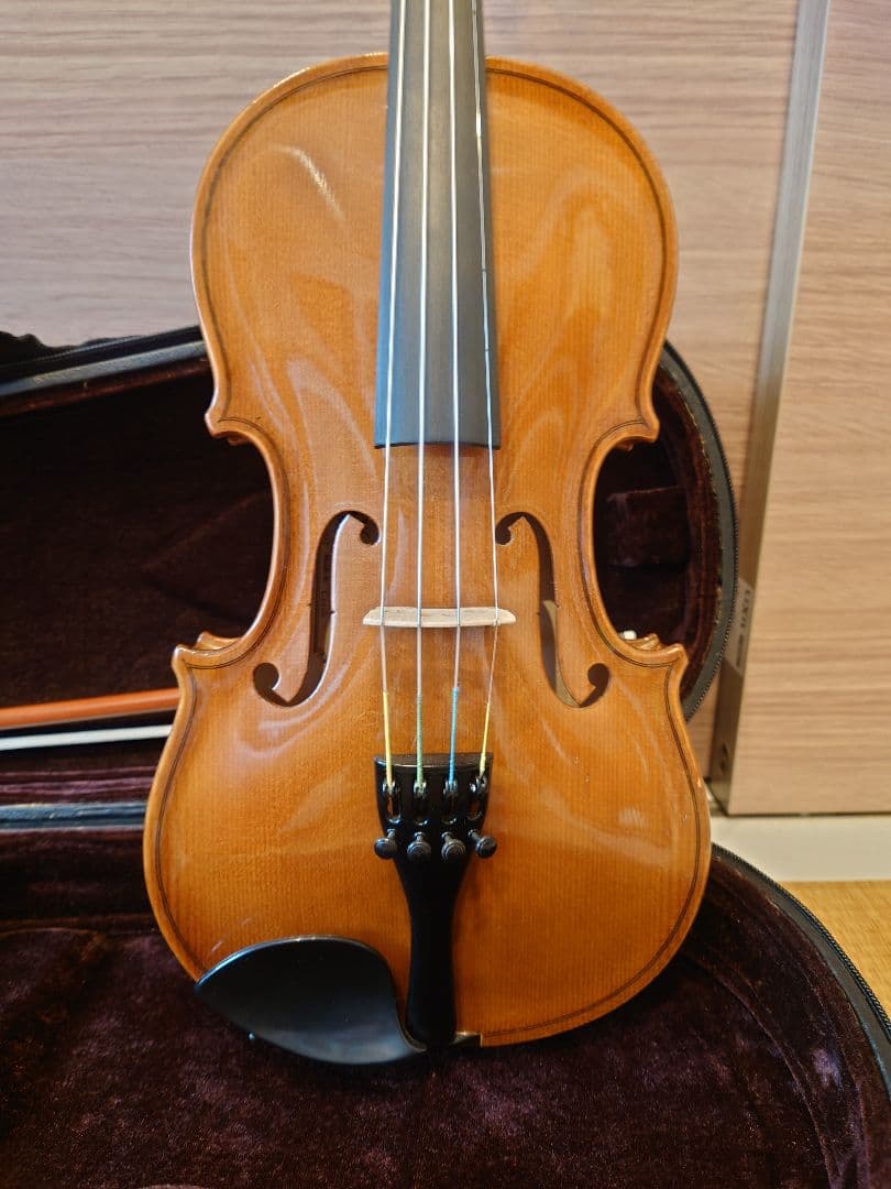 【中古美品】1/2サイズ チェコ製 バイオリン セット