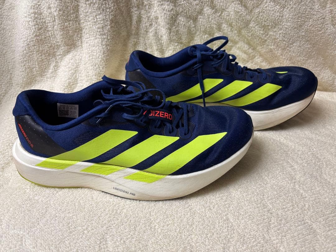 ADIZERO EVO SL 27.5cm オシャレなカラーです！